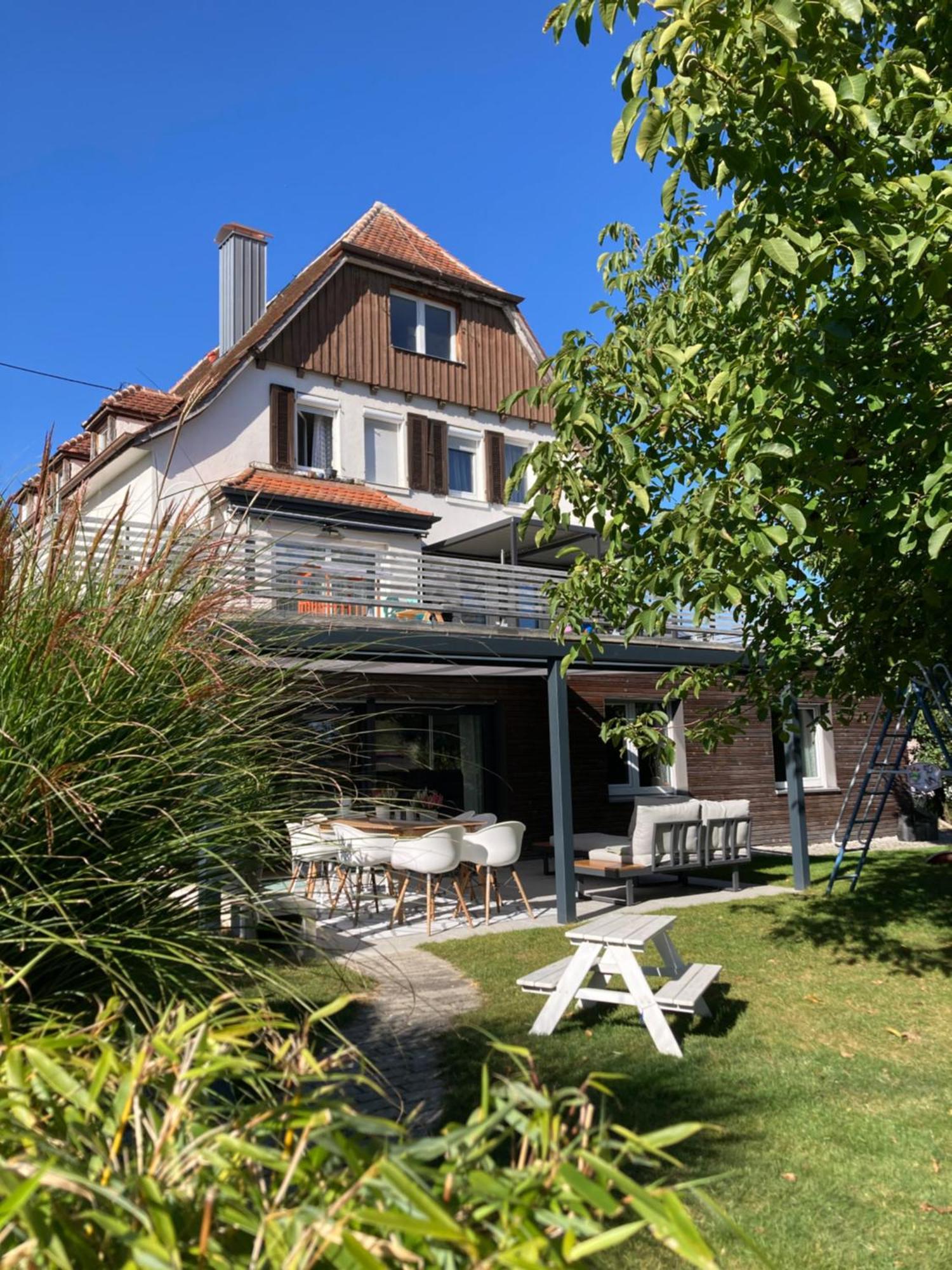 Ferienwohnung Weitblick Bad Schussenried Luaran gambar